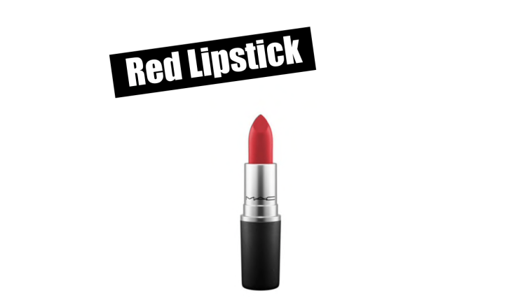 Red LipstickWhite